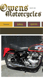 Mobile Screenshot of owensmotorcycles.co.uk